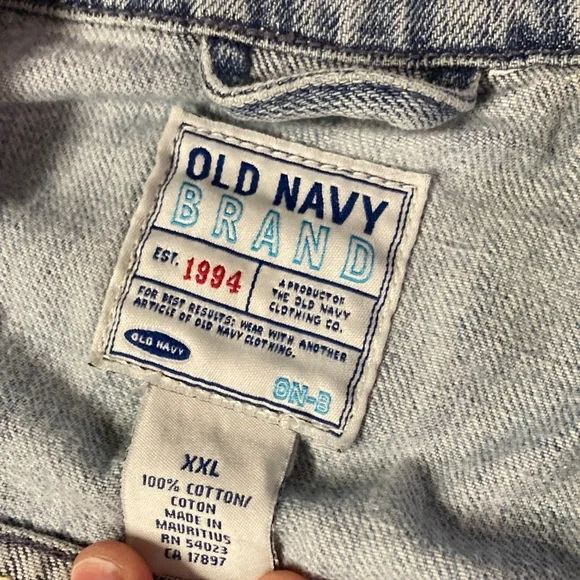 Old Navy Light Blue Denim Jacket - Women's Jean Coat - Picture 2 of 3